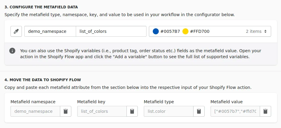 flow-variables